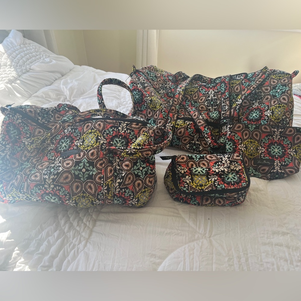 Vera Bradley Travel Set